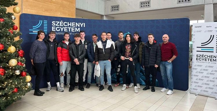 Látogatás a Széchenyi Egyetemen