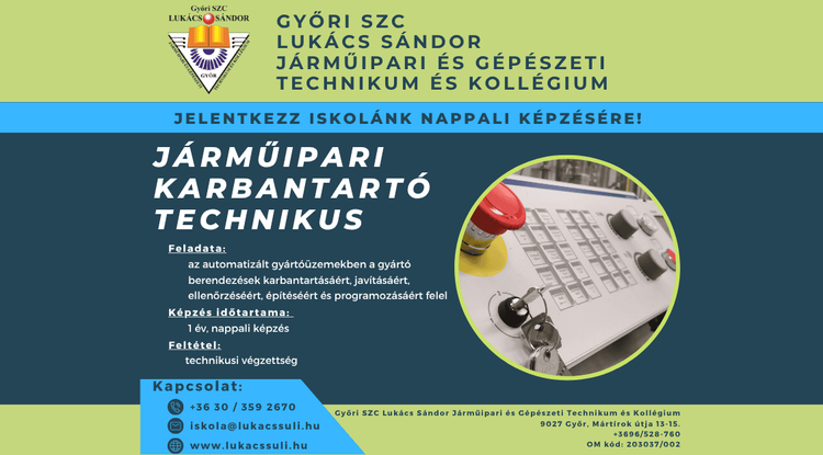 Technikusi képzés