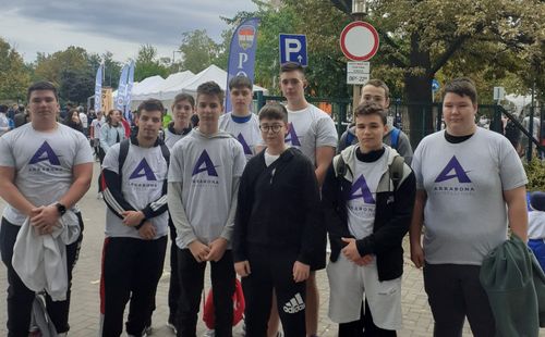 Lukácsos diákok az Arrabona Futófesztiválon - 2024.
